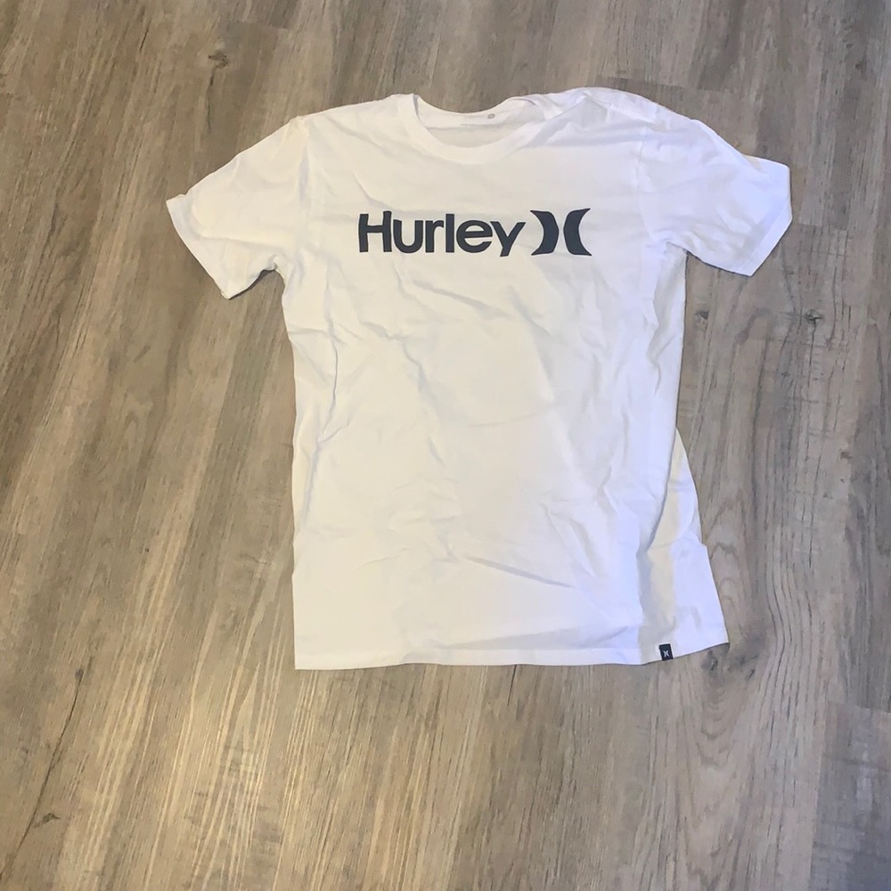 White Hurley shirt have new worn it
